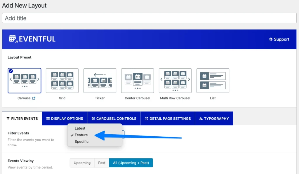 Filter Featured Events in Eventful