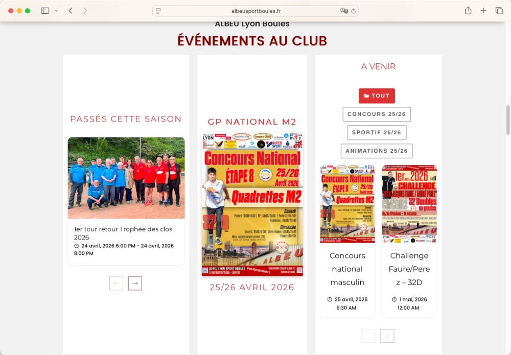 ALBEU Lyon Sport-Boules