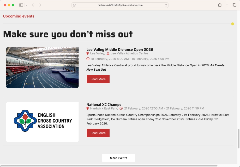 Basingstoke & Mid Hants Athletic Club