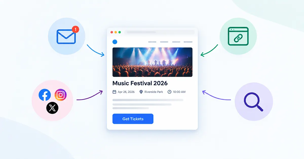 How to Promote Events on Your Website and Actually Fill Seats